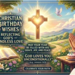 Christian Birthday Wishes Reflecting