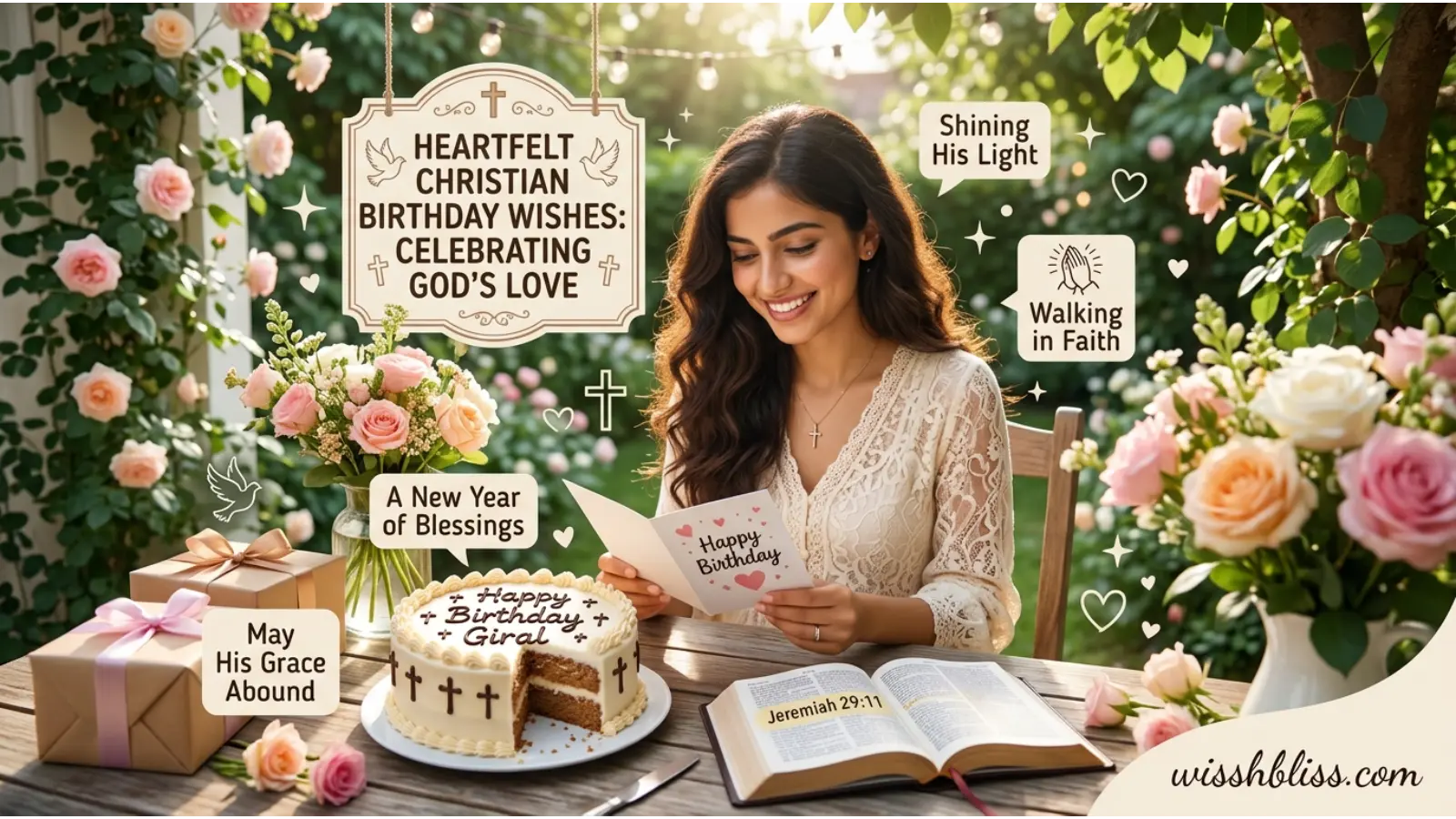 Heartfelt Christian Birthday Wishes About God's Love