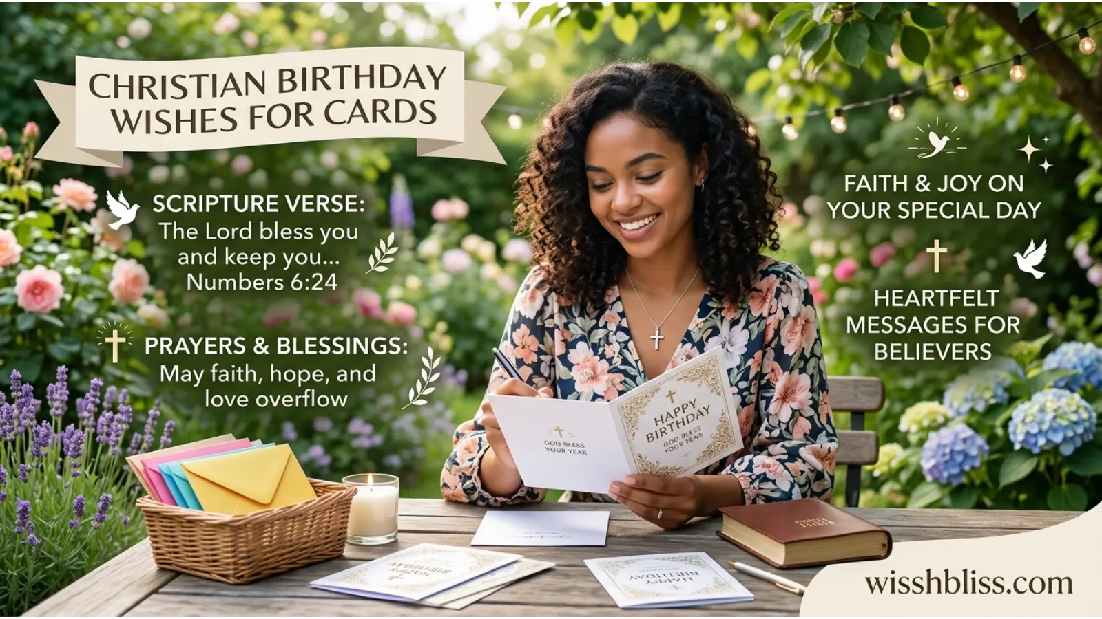 Christian Birthday Wishes for Cards