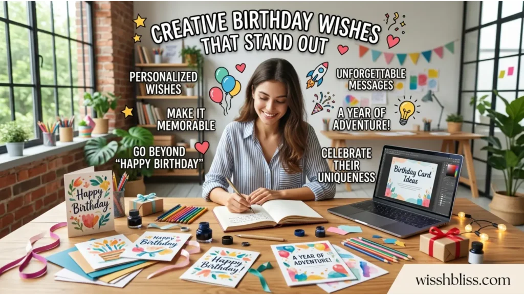 Creative Birthday Wishes That Stand Out