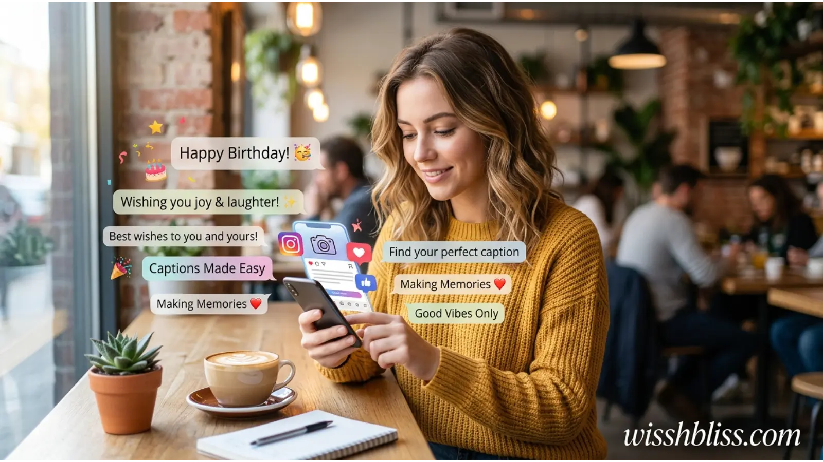 Instagram Captions and Social Media Wishes