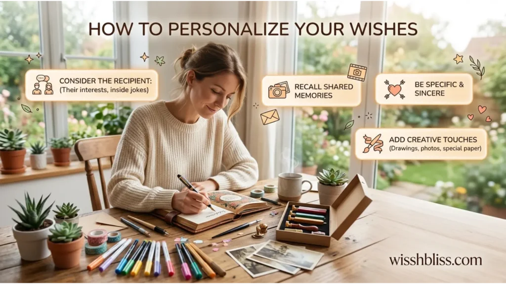 How to Personalize Your Wishes