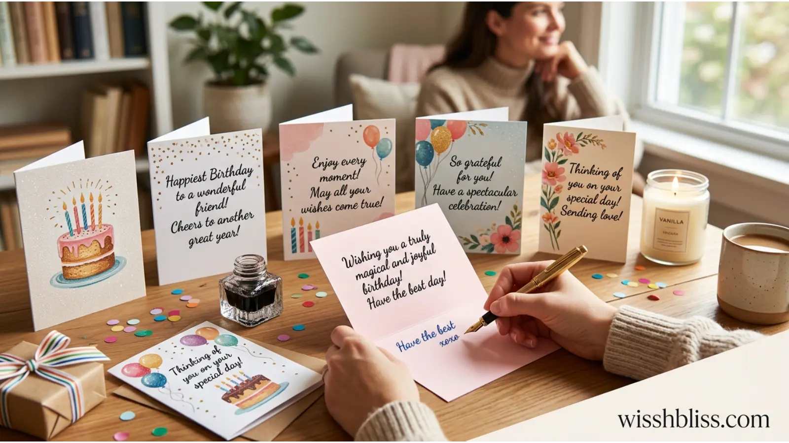 Sweet Short Birthday Messages for Card