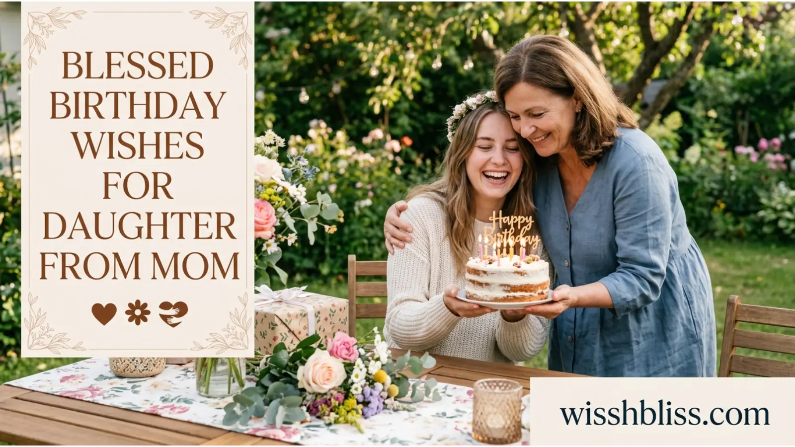 Blessed Birthday Wishes for Daughter From Mom