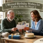 Blessed Birthday Wishes for Father