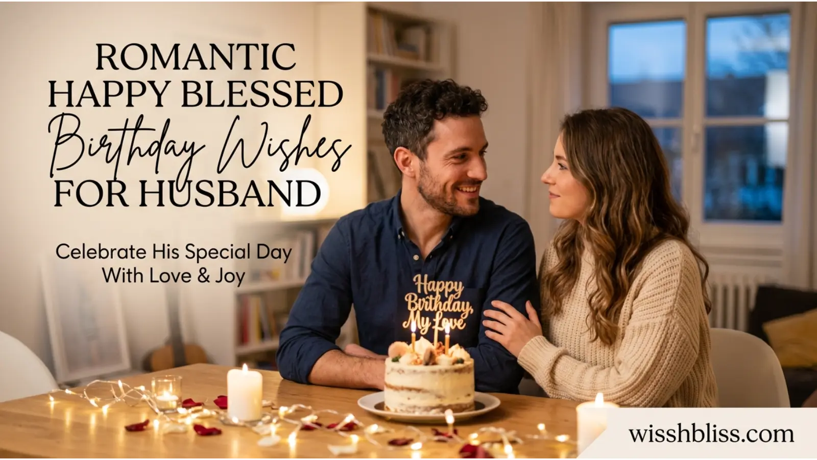 Romantic Happy Blessed Birthday Wishes for Husband