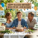 Blessed Birthday Wishes for Son