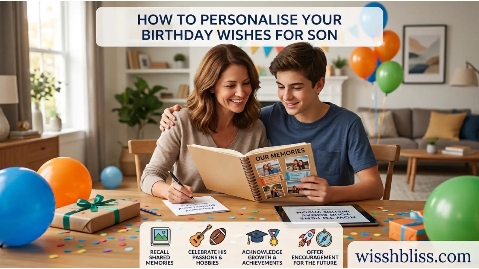 How to Personalize Your Birthday Wishes for Son